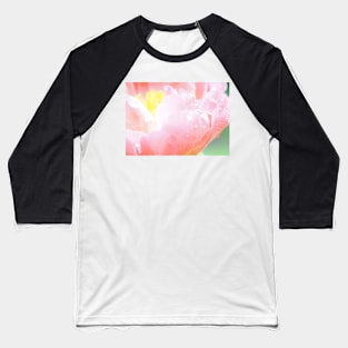 Soft Pink Peony Baseball T-Shirt